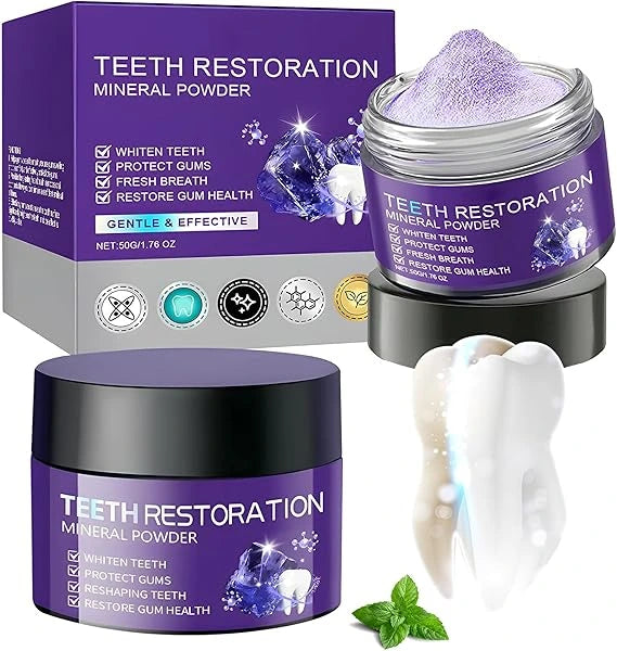 LumiDent Pro® – Polvo Dental Mineral: Blanqueamiento Profundo y Restauración del Esmalte