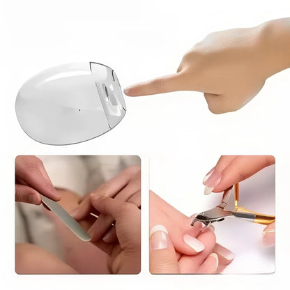 Cortador y Pulidor de Uñas Eléctrico SafeNail™ – Seguro para Todas las Edades