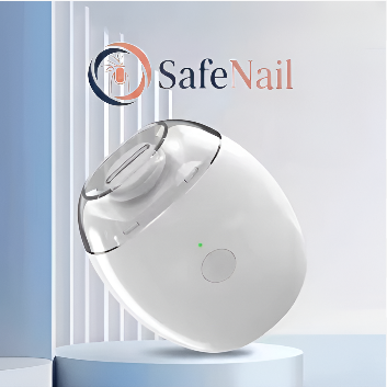 Cortador y Pulidor de Uñas Eléctrico SafeNail™ – Seguro para Todas las Edades
